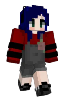 SaekoGami Minecraft avatar full body