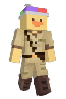 Safari Minecraft avatar full body