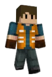 Safeback Minecraft avatar full body
