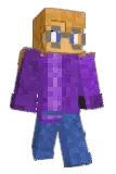 SaffiShark Minecraft avatar full body