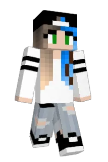 SagaFlickan Minecraft avatar full body