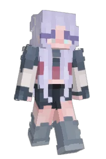 SahRem Minecraft avatar full body