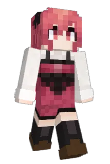 SaiMika Minecraft avatar full body
