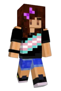 SaibaTV Minecraft avatar full body