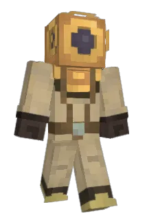 Sailfissh Minecraft avatar full body