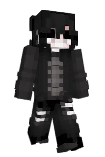 Saintpuss Minecraft avatar full body