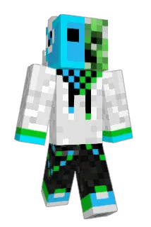 SaitamaGG Minecraft avatar full body