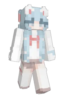 Sak1UwU Minecraft avatar full body
