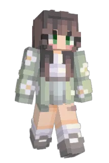 SakakiAkiyama Minecraft avatar full body