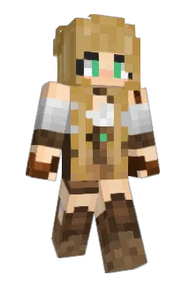SakiHarashi Minecraft avatar full body