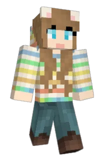 SakiMilaki Minecraft avatar full body