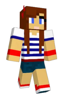 Saki_mii Minecraft avatar full body