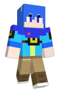Saku_mika Minecraft avatar full body