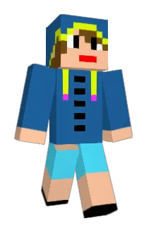 Sakumame Minecraft avatar full body
