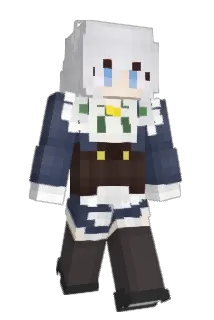 Sakuya_Pad Minecraft avatar full body