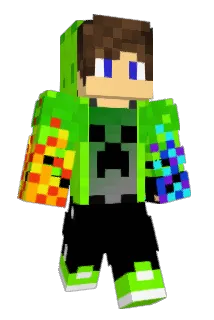 Salamanced Minecraft avatar full body