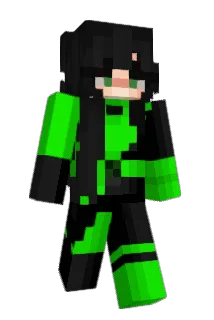 Salatkatze Minecraft avatar full body
