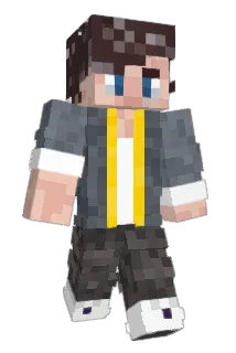 Salax1n Minecraft avatar full body
