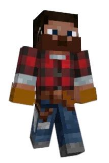 Salfetka Minecraft avatar full body