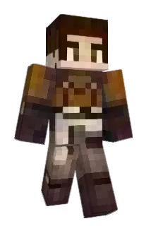 Salladsblad Minecraft avatar full body