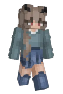 Salliee Minecraft avatar full body