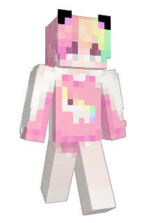 SalmonSushiBoy Minecraft avatar full body