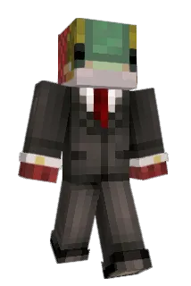 Salmoony Minecraft avatar full body