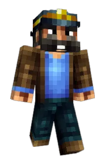 Saloperie Minecraft avatar full body