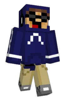 SaltyDadDog Minecraft avatar full body
