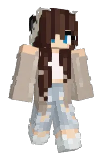 SaltyExo Minecraft avatar full body