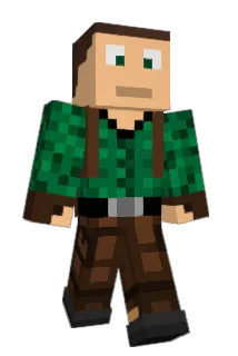 SaltyWest Minecraft avatar full body