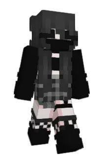 SaltyyCement Minecraft avatar full body