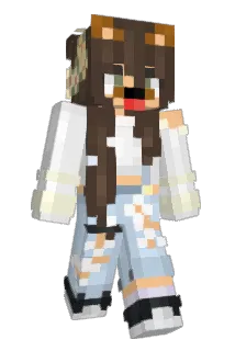 Salukki Minecraft avatar full body