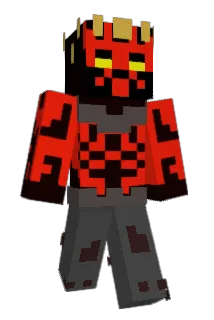 Saluron Minecraft avatar full body