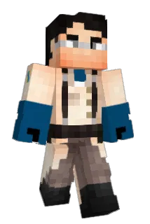 Samastic Minecraft avatar full body
