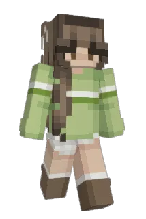Samopanda Minecraft avatar full body