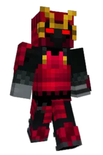 Samourai Minecraft avatar full body