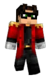 SampleSimple Minecraft avatar full body