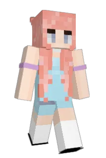 SanaSimp Minecraft avatar full body