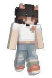 Sanien Minecraft avatar full body