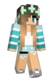 Sanista Minecraft avatar full body