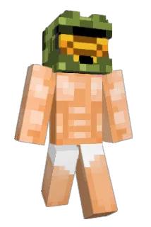 SansGote Minecraft avatar full body