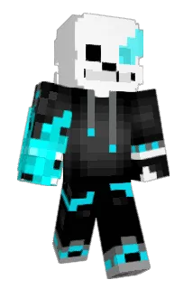 SansOGamer Minecraft avatar full body