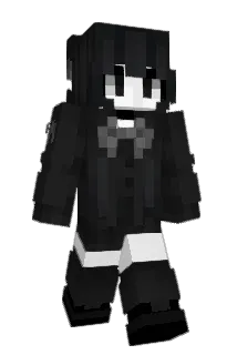SansPapier Minecraft avatar full body
