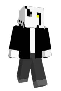 SansTheKid Minecraft avatar full body