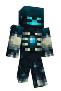 SansVoix Minecraft avatar full body