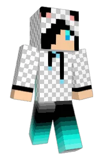 Sansansan Minecraft avatar full body