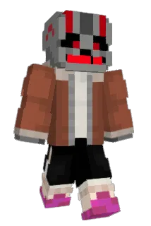 Sansimatronic Minecraft avatar full body
