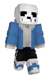 Sansisveryhard Minecraft avatar full body
