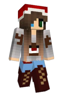 Sansukan Minecraft avatar full body